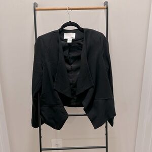 Cropped Black Blazer